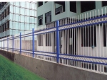 四杆双圈型静电喷涂钢围墙护栏（AWQ-D）