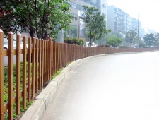 仿木型PVC围墙护栏（QSA-01）