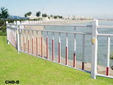 静电喷涂钢河道护栏（CHD-D）